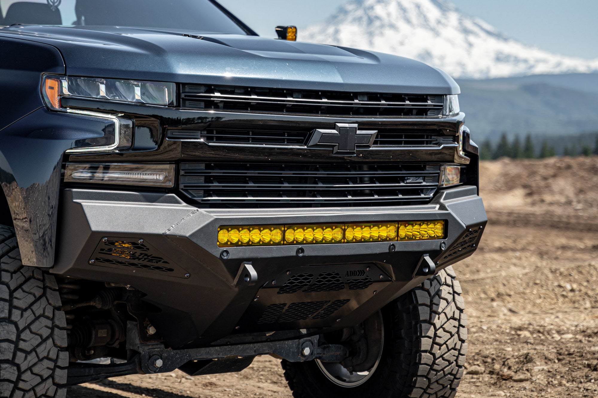 2019-2021 Chevy Silverado 1500 Stealth Fighter Front Bumper