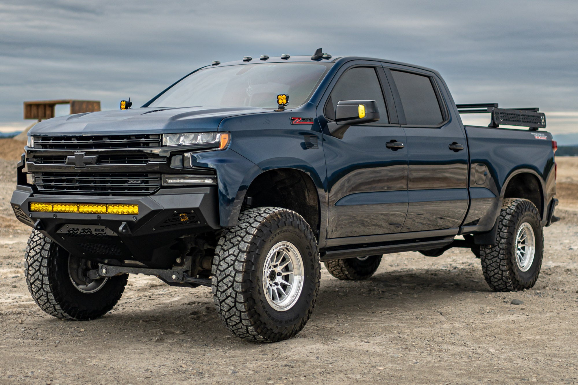 2019-2021 Chevy Silverado 1500 Stealth Fighter Front Bumper