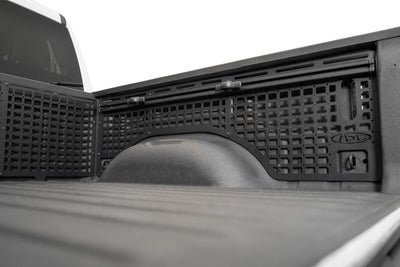 Installed Bed Side Molle Panels for the 2019-2023 Ram 1500 & TRX