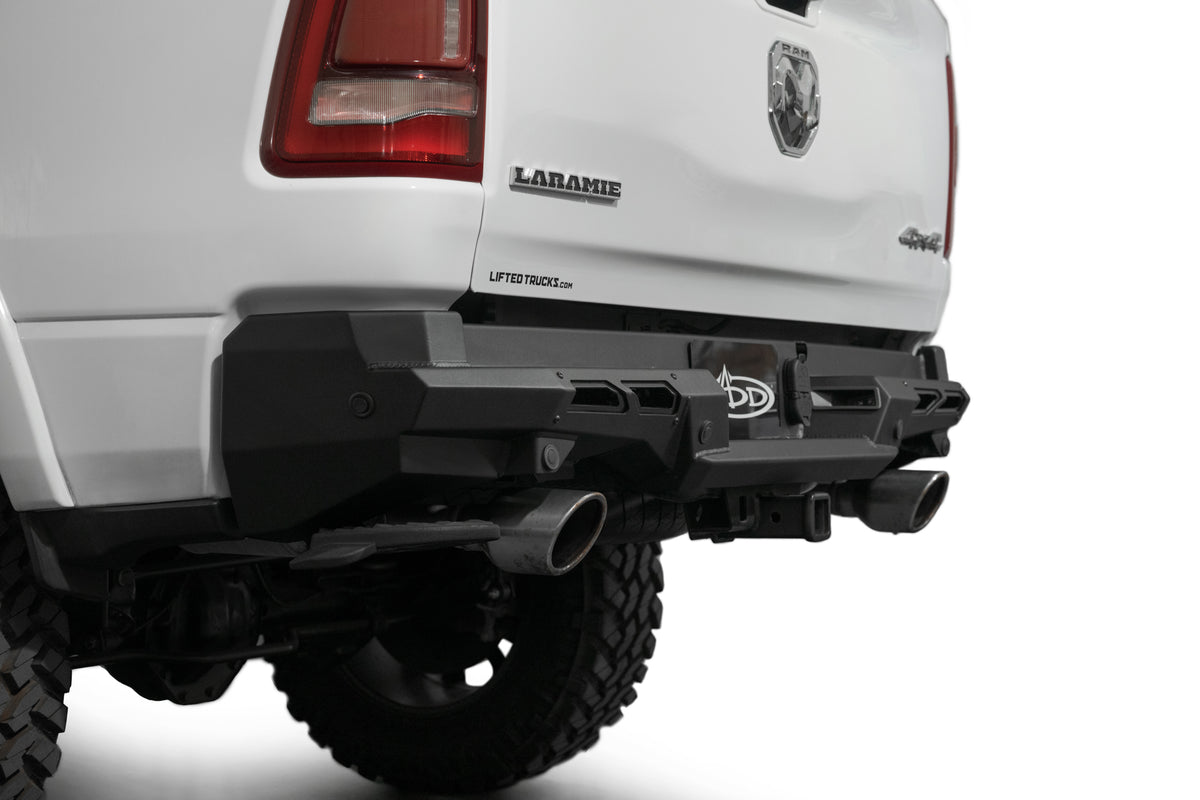Ram Pickup Rear Look 2019-2024 RAM 1500 Rear Bumper | Black Label | ADD Offroad
