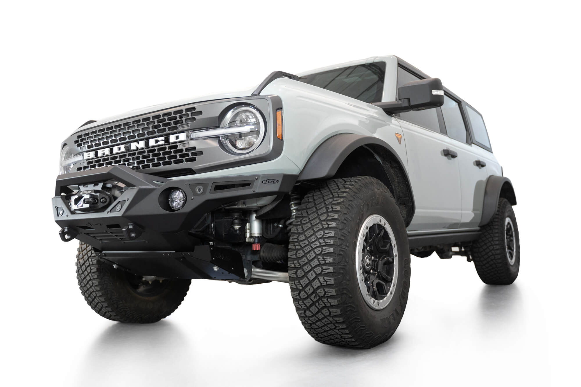 2021-2023 Ford Bronco Krawler Front Bumper corner profile and show of fit