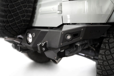 Retaining the OEM Sensors on the 2021-2023 Ford Bronco Krawler Rear Bumper