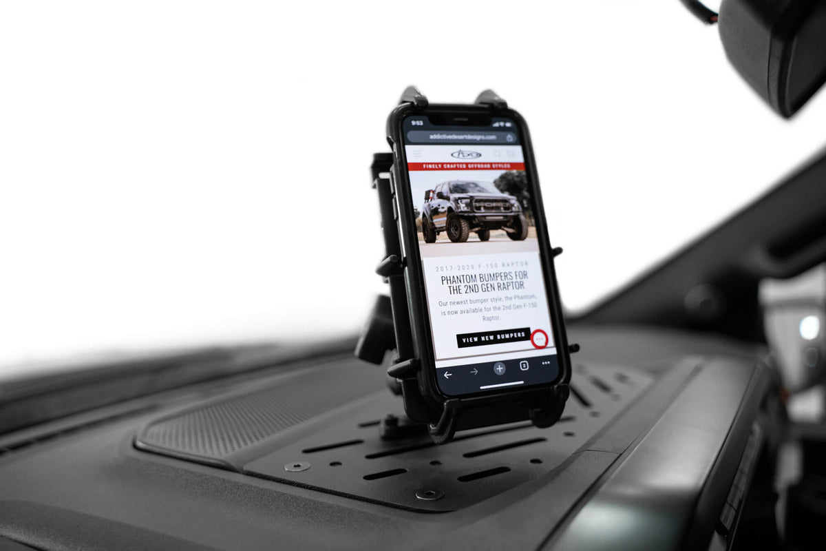 2021+ F-150 & Raptor Digital Device Dash Mount