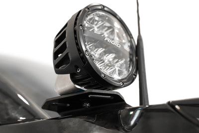 2021-2023 Ford F-150 & Raptor Ditch Light Brackets, rigid pod light mounted