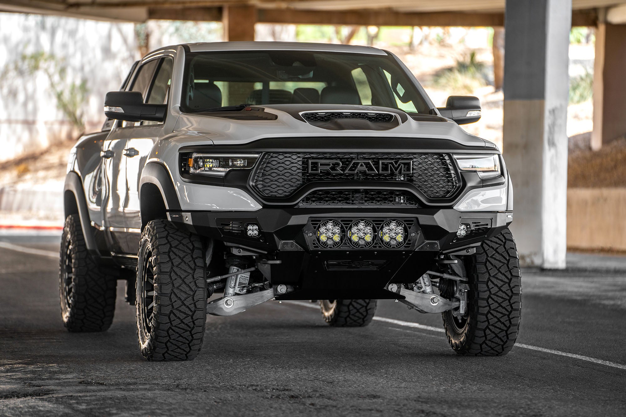 2021-2024 RAM 1500 TRX Bomber Front Bumper (Baja)