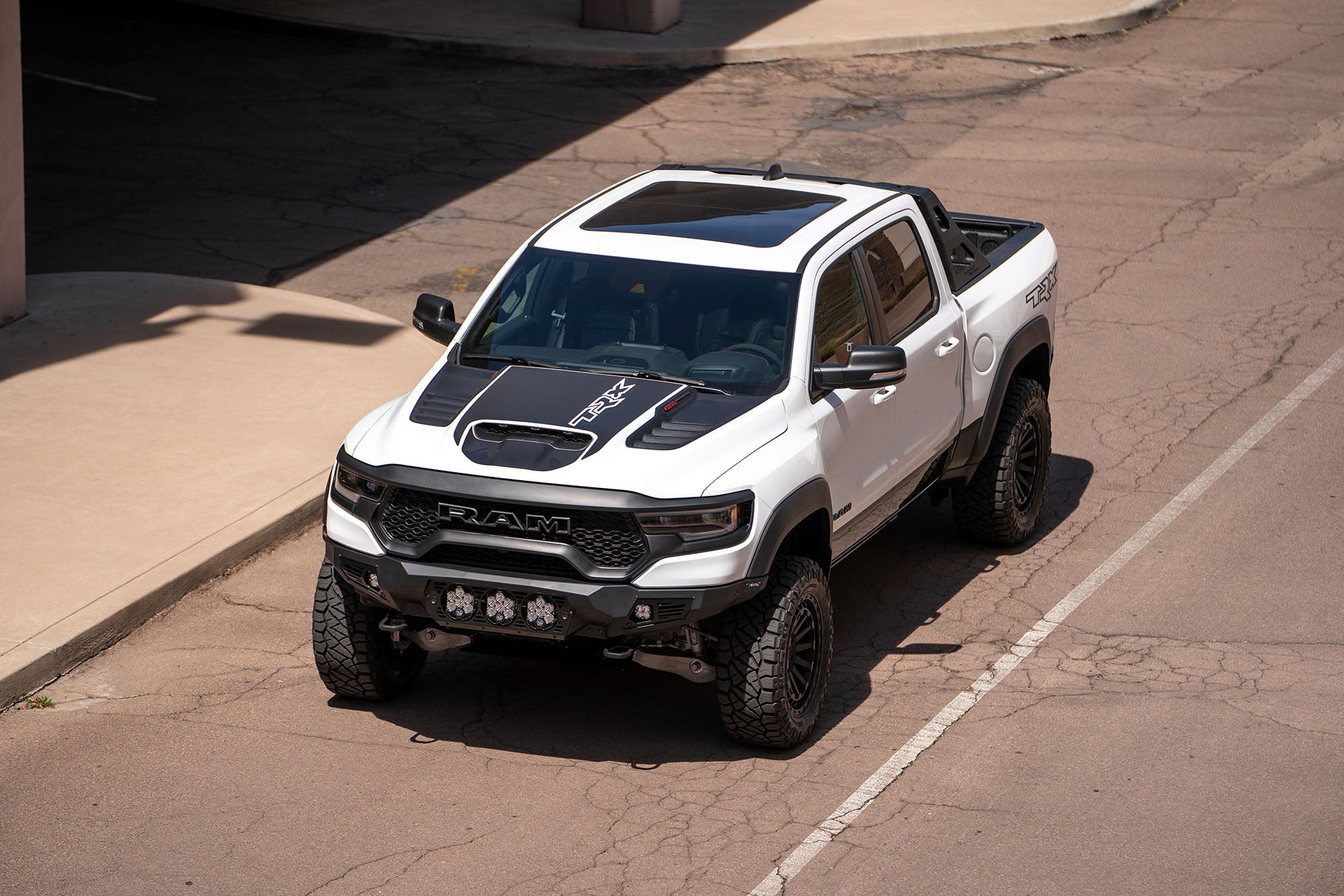2021-2024 RAM 1500 TRX Bomber Front Bumper (Baja)