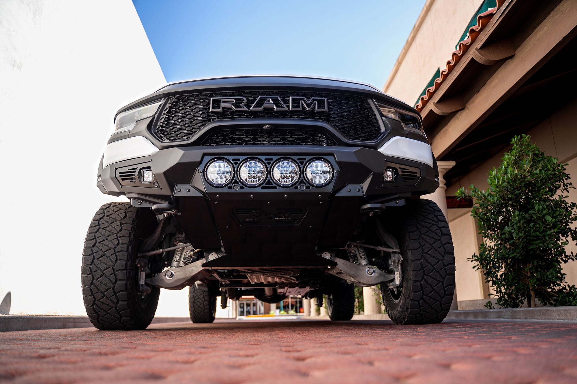2021-2024 RAM 1500 TRX Bomber Front Bumper (RIGID)