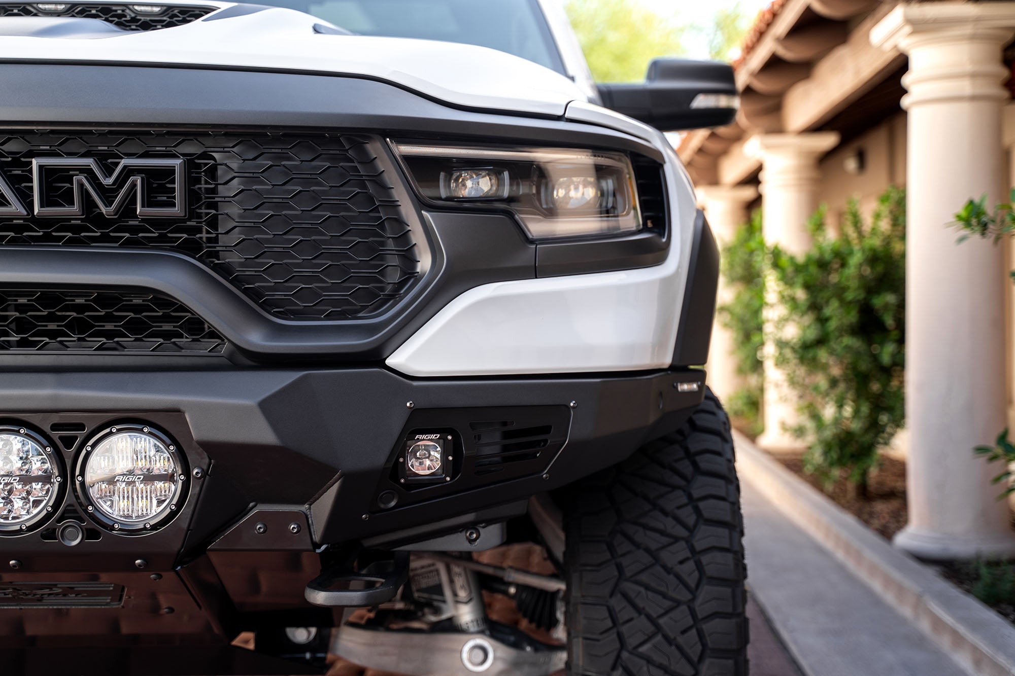 2021-2024 RAM 1500 TRX Bomber Front Bumper (RIGID)