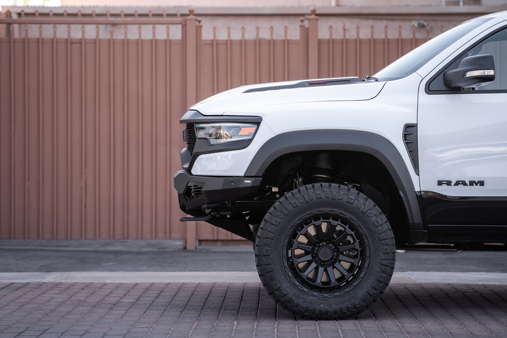2021-2024 RAM 1500 TRX Bomber Front Bumper (RIGID)