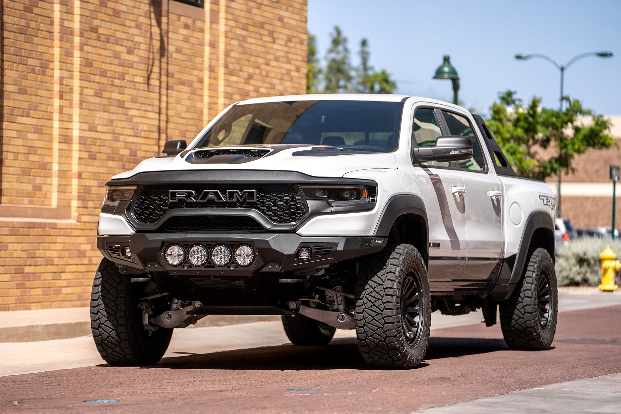2021-2024 RAM 1500 TRX Bomber Front Bumper (RIGID)