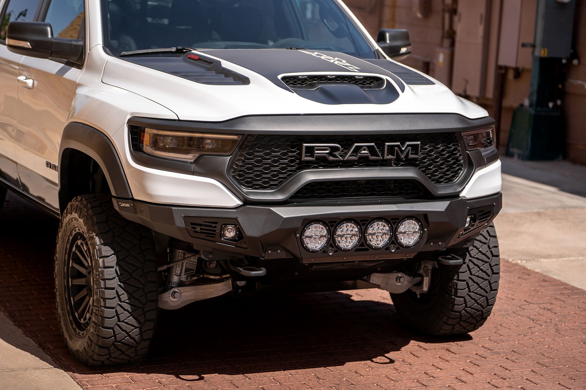 2021-2024 RAM 1500 TRX Bomber Front Bumper (RIGID)