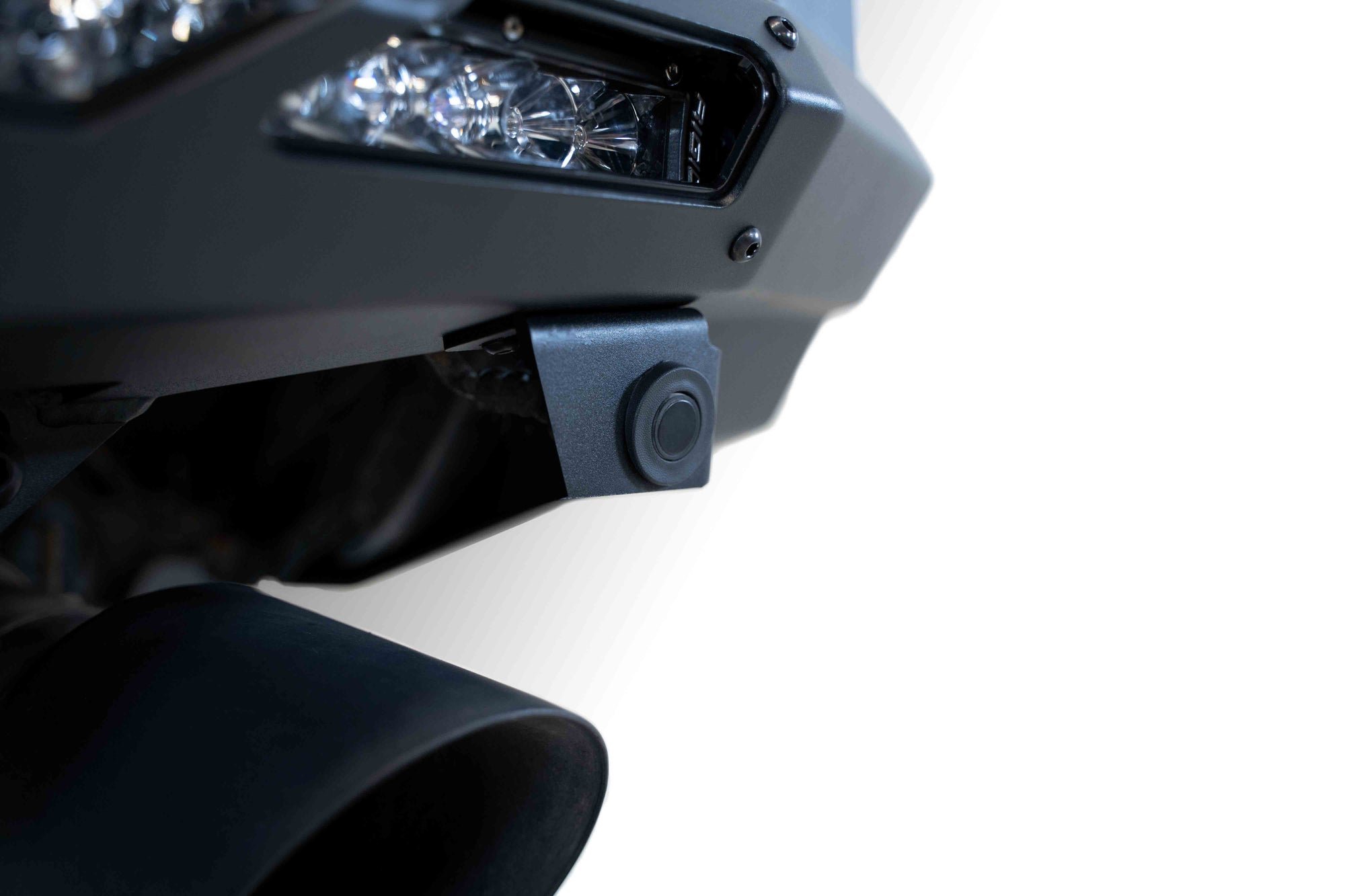 Sensor mount on the Phantom Rear Bumper for 2021-2023 Ram TRX 