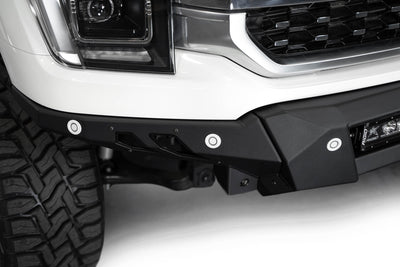 Parking sensors on the Black Label Front Bumper for the 2021-2024 Ford F-150, retain fuctionality