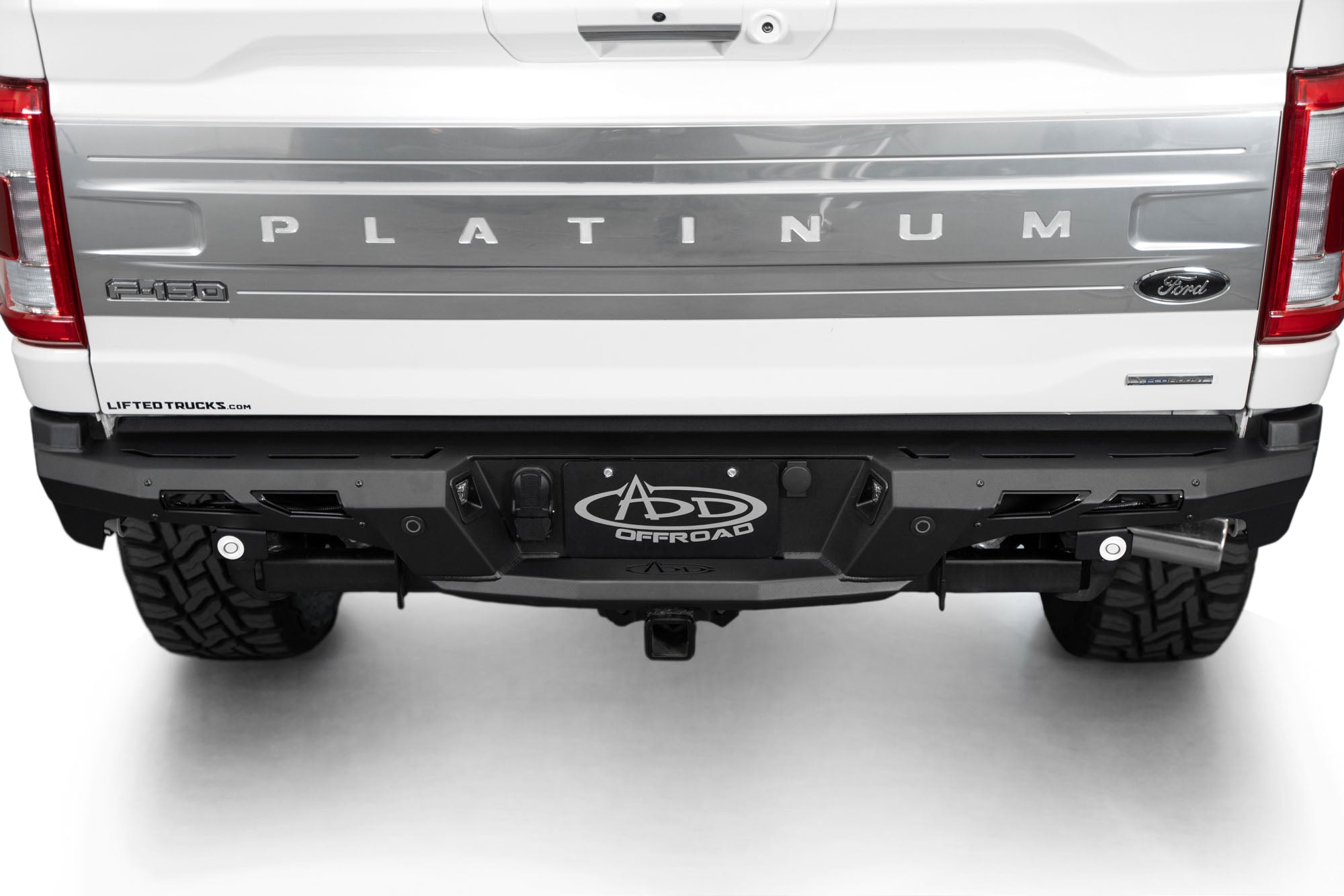 Black Label Rear Bumper for the 2021-2024 Ford F-150, retain all OEM functionality