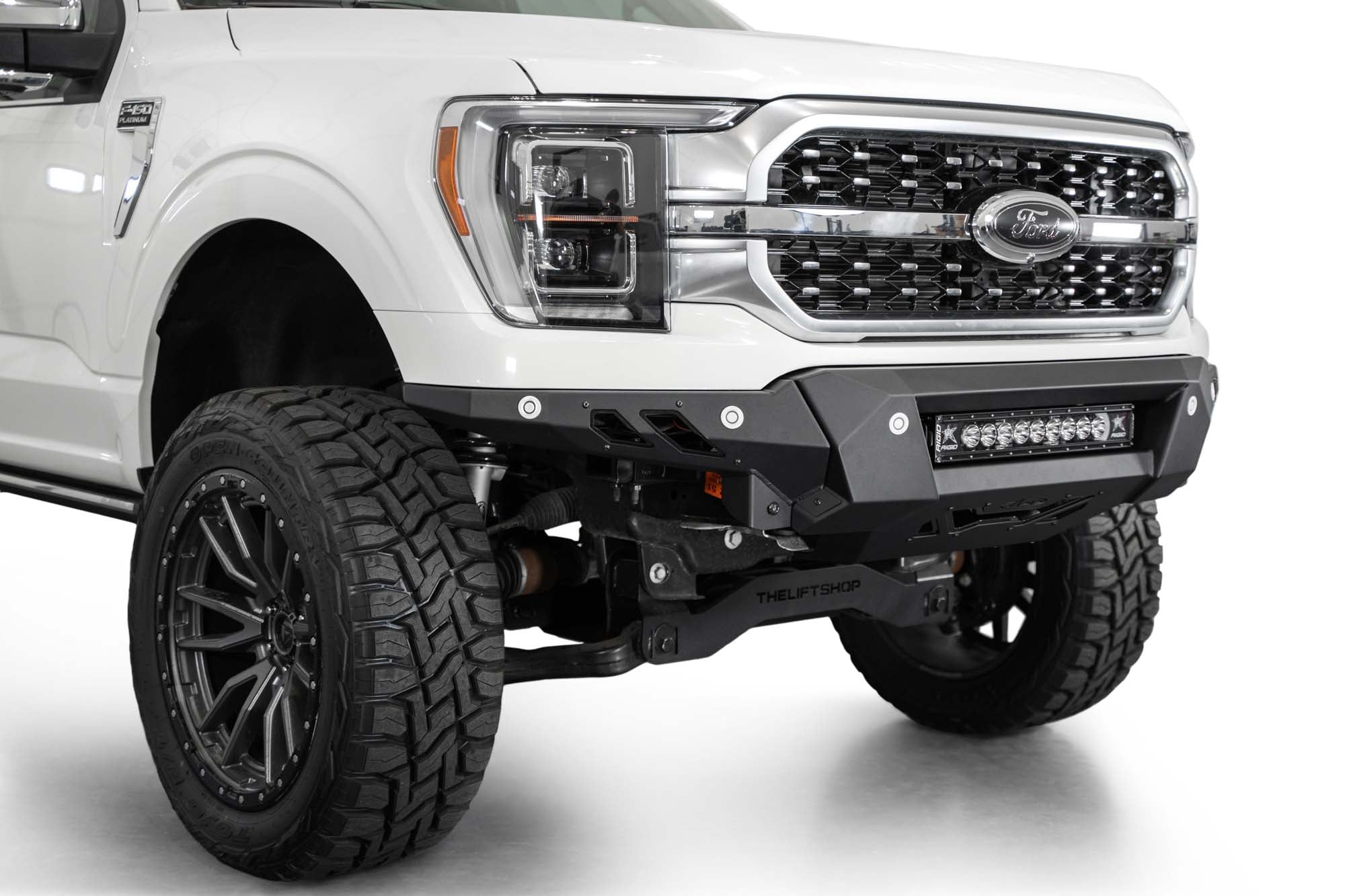 Black Label Front Bumper for the 2021-2024 Ford F-150