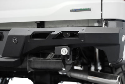 Retained sensor on Black Label Rear Bumper for the 2021-2024 Ford F-150