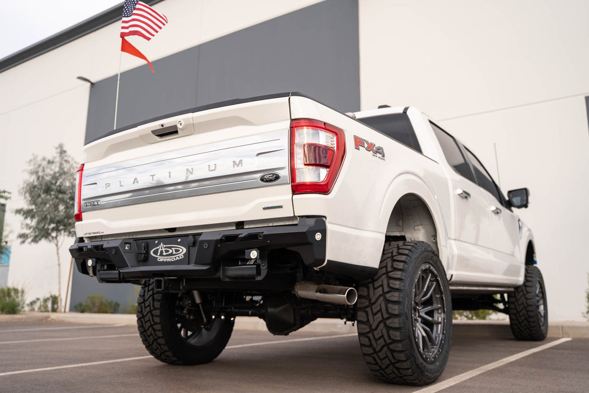 2024+ Ford F-150 Black Label Rear Bumper