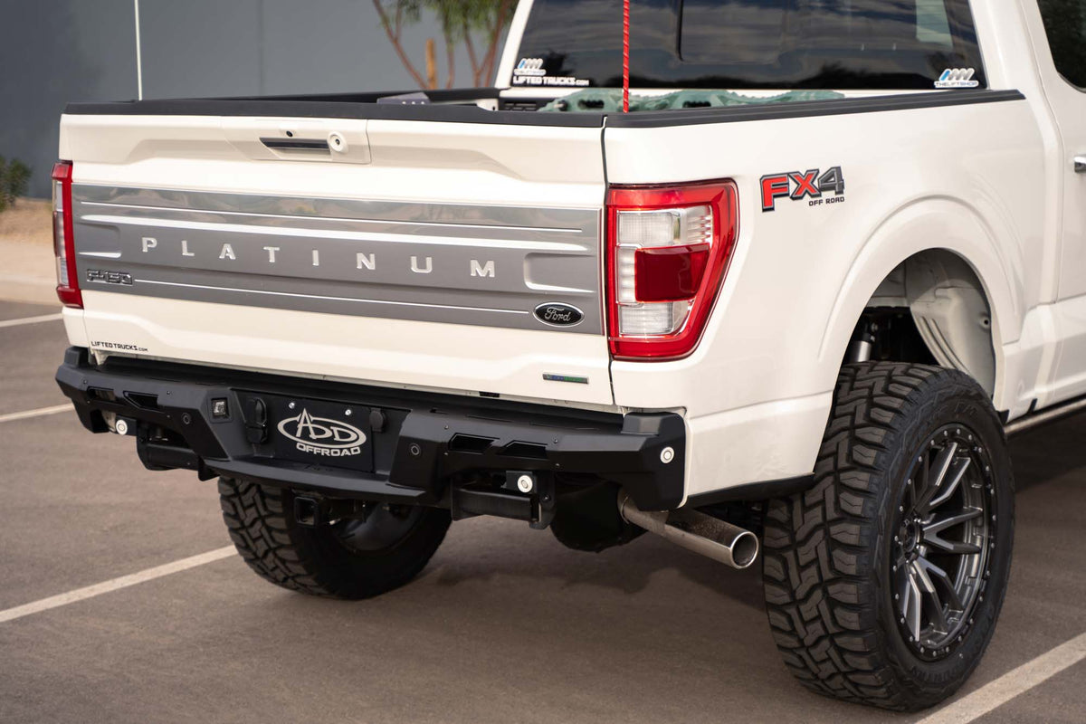 2024+ Ford F-150 Black Label Rear Bumper