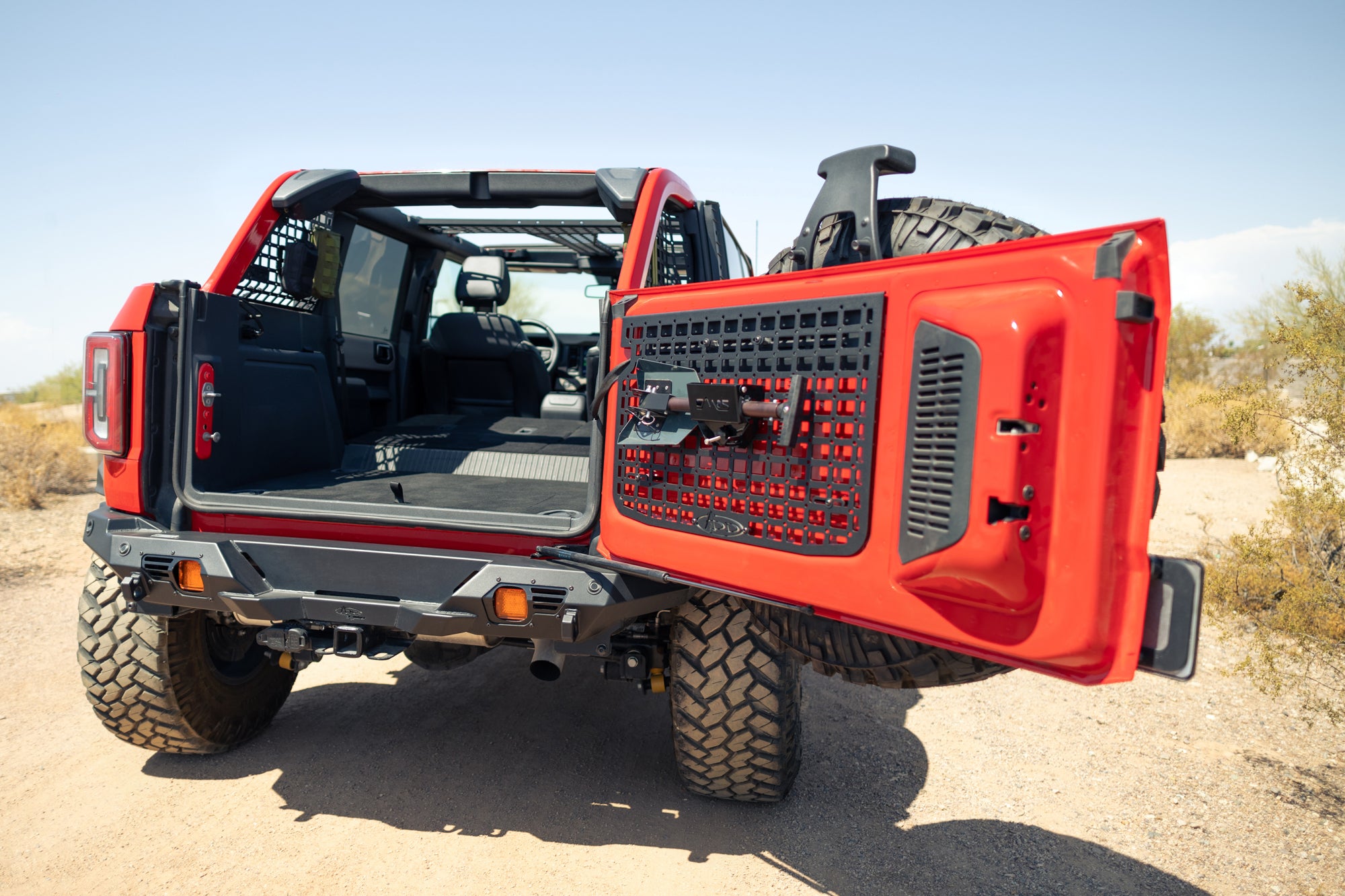 2021-2026 Ford Bronco Tailgate Molle Panel