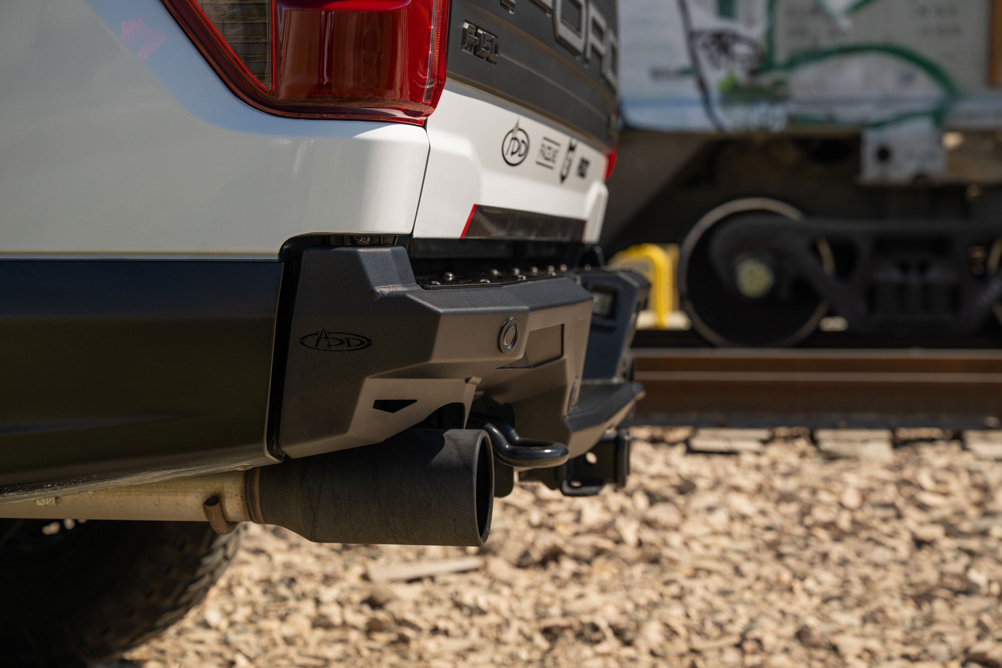 Tight tolerances on the 2021+ Ford F-150 Raptor ADD Edge Rear Bumper