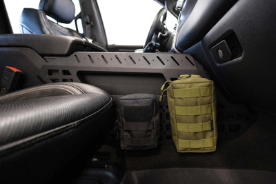 Accessories on the Center Console Molle Panels & Digital Device Bridge for the 2021+ Ram 1500 TRX 