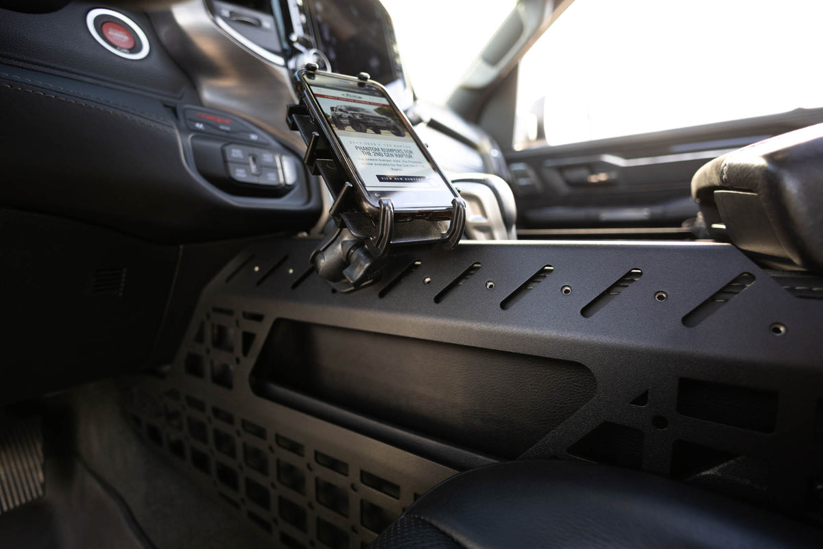 2021-2024 RAM TRX & 2025 RHO Center Console Molle Panels & Digital Device Bridge