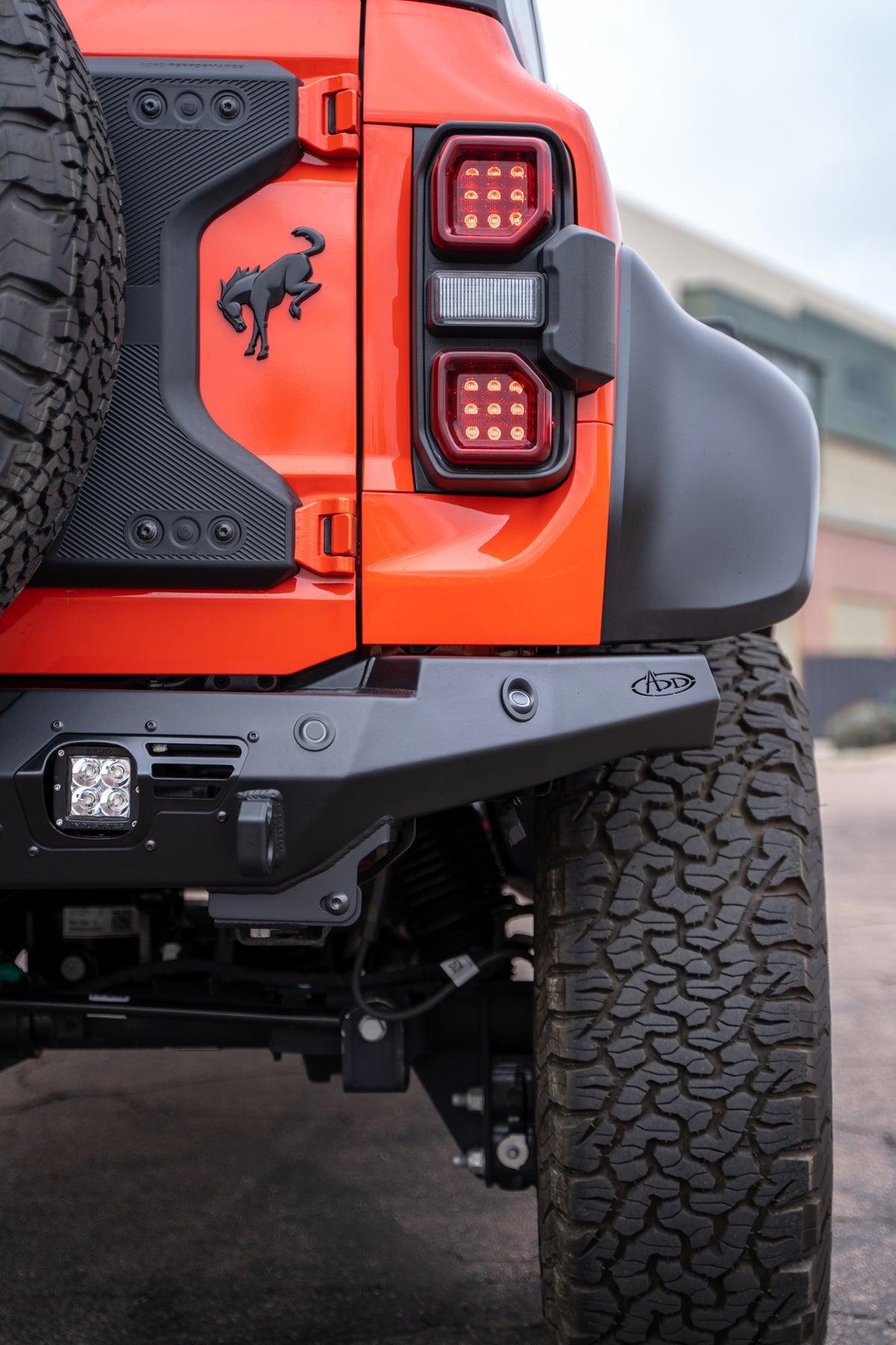 2023 Bronco Raptor Rear Bronco Raptor Rear Bumper | Bomber Series