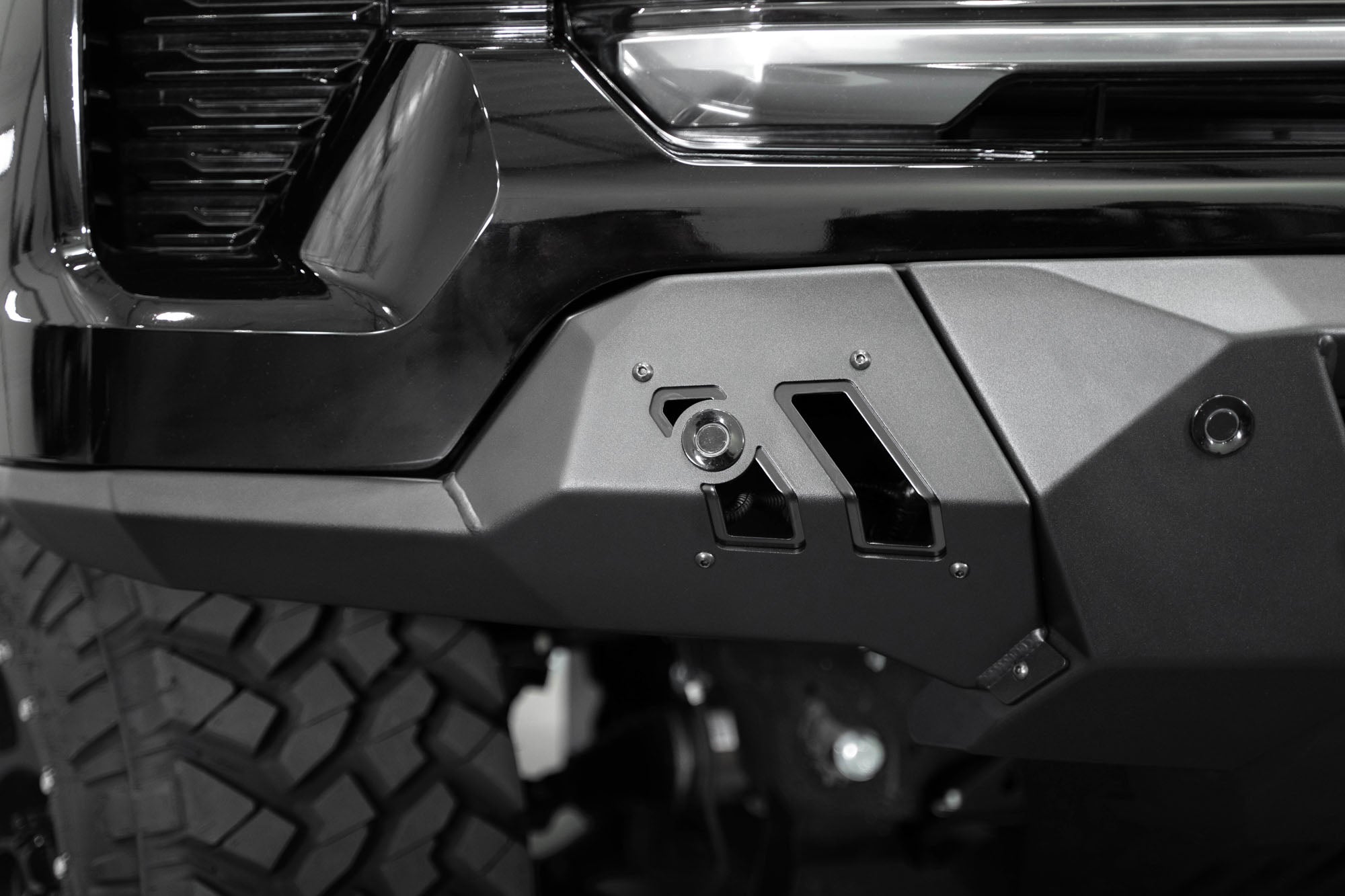 2022-2024 Chevy Silverado 1500 Black Label Front Bumper