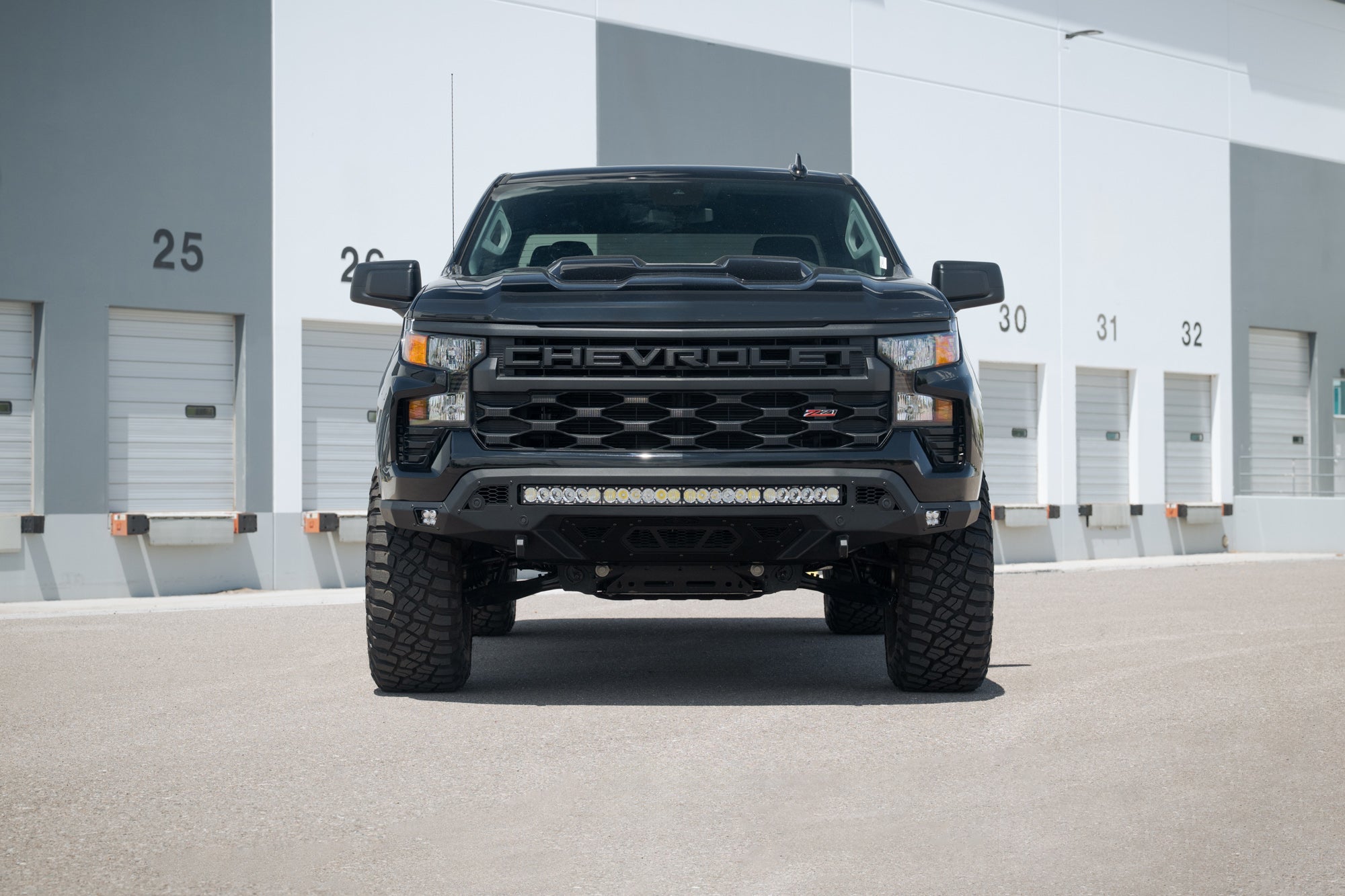 2022-2025 Chevy Silverado 1500 Stealth Fighter Front Bumper