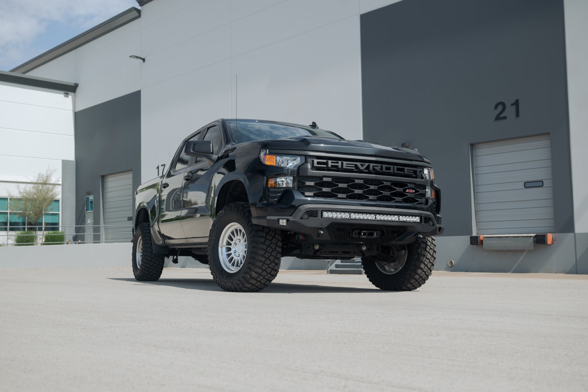 2022-2025 Chevy Silverado 1500 Stealth Fighter Front Bumper