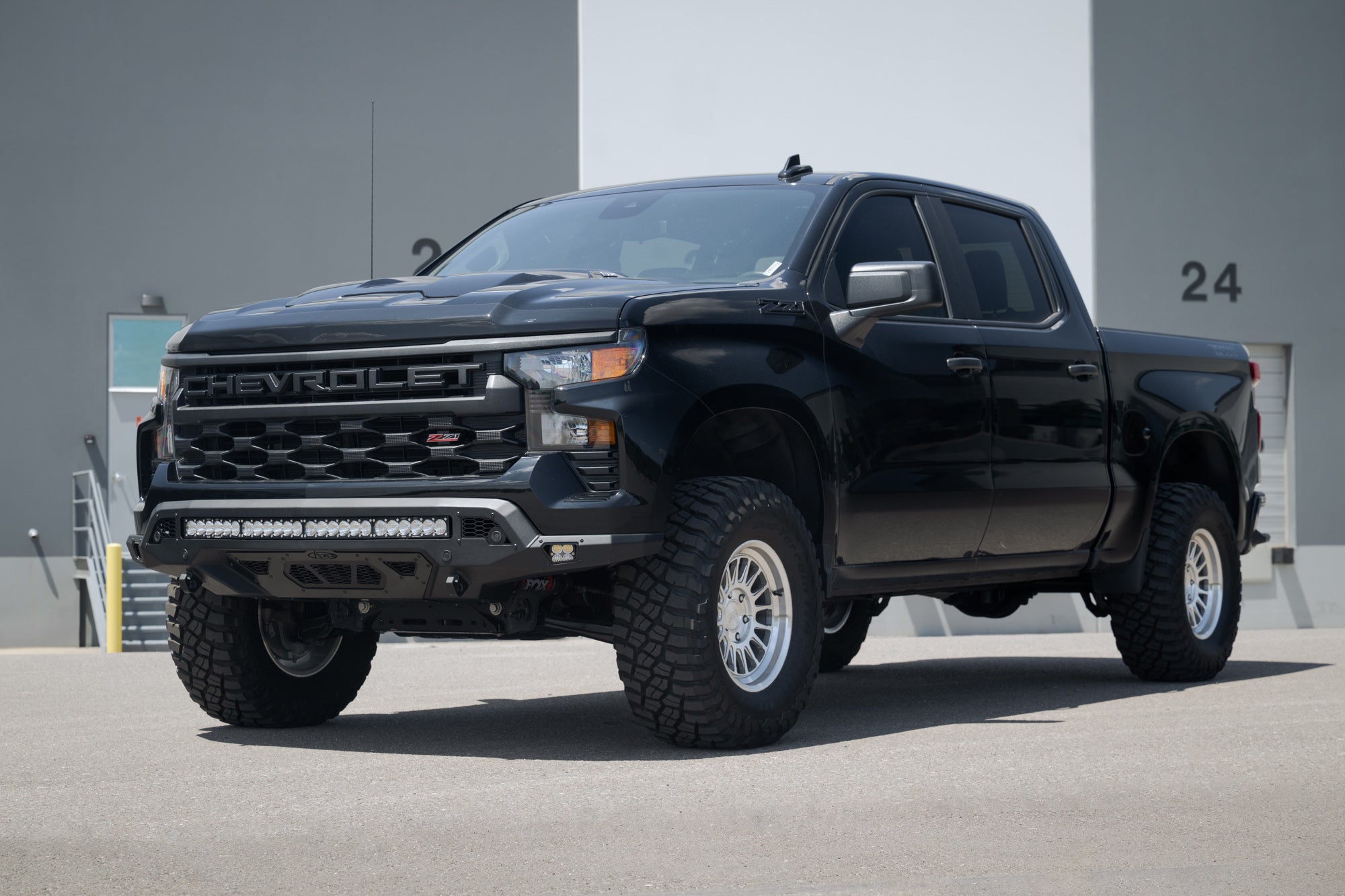 2022-2025 Chevy Silverado 1500 Stealth Fighter Front Bumper