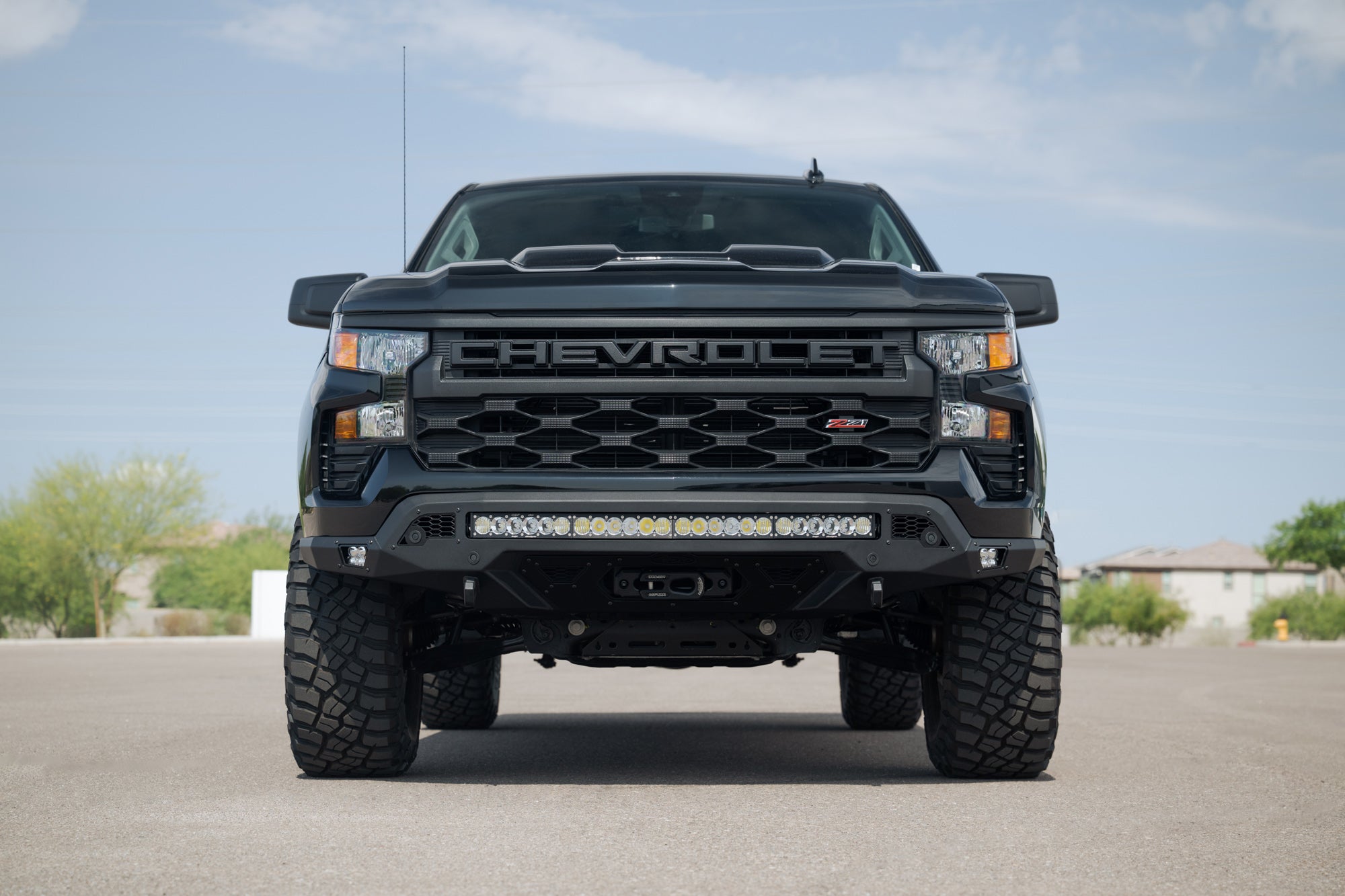 2022-2025 Chevy Silverado 1500 Stealth Fighter Front Bumper