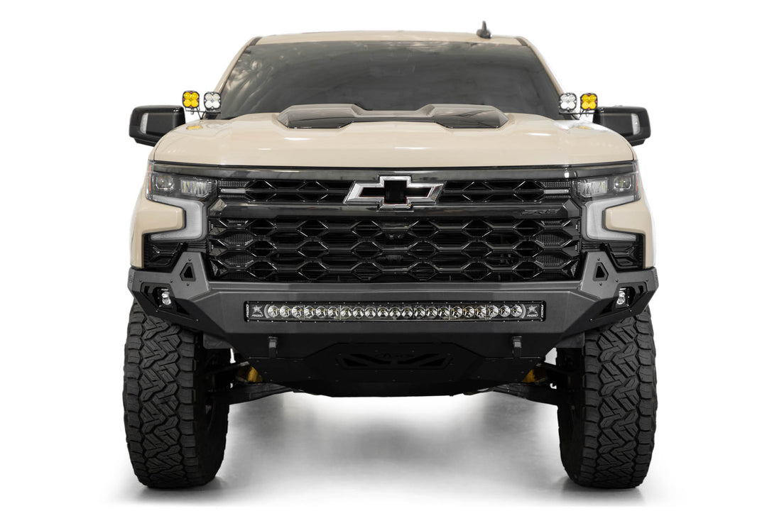 Silverado ZR2 Front Bumper | Stealth Fighter Series