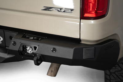 Parking sensors on the Stealth Fighter Rear Bumper for the 2022+ Chevy/GMC 1500