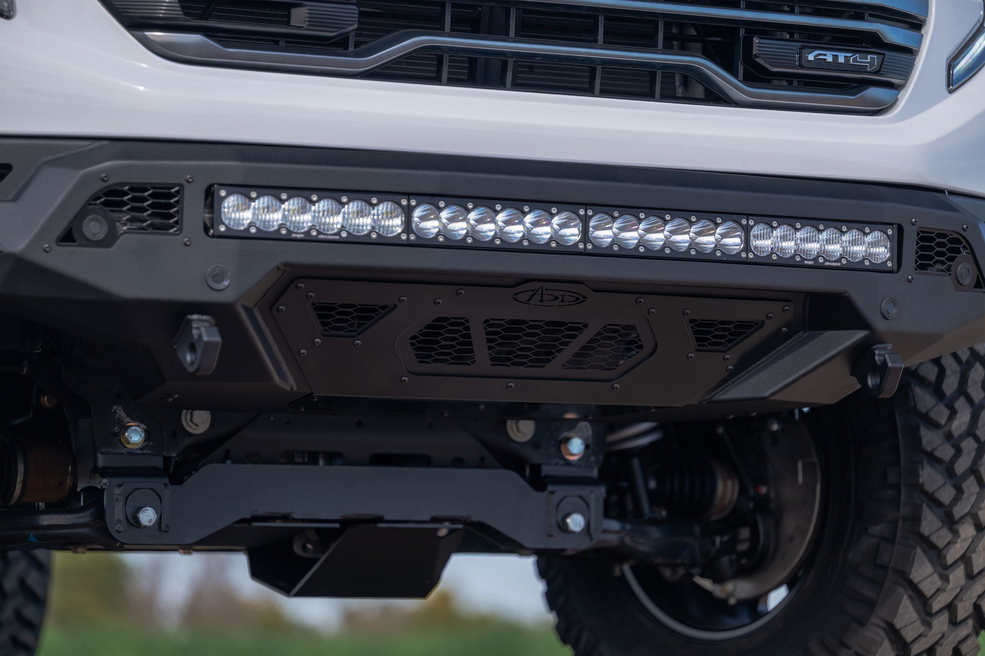 High Clearance with the GMC Sierra 1500 Stealth Fighter Front Bumper 