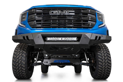 Black Label Front Bumper for the 2022-2024 GMC Sierra 1500, clearance of bumper