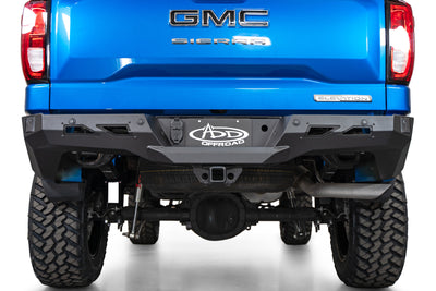 Height clearance of the Black Label Rear Bumper for the 2022-2024 Chevy/GMC 1500