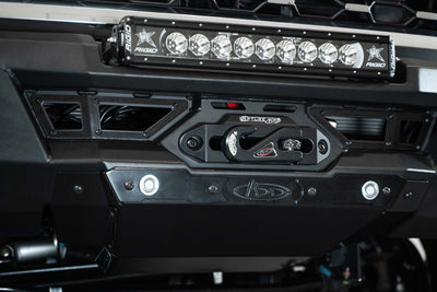 Capture Fairlead on the Phantom Winch Front Bumper for the 2023 Ford F-250/350