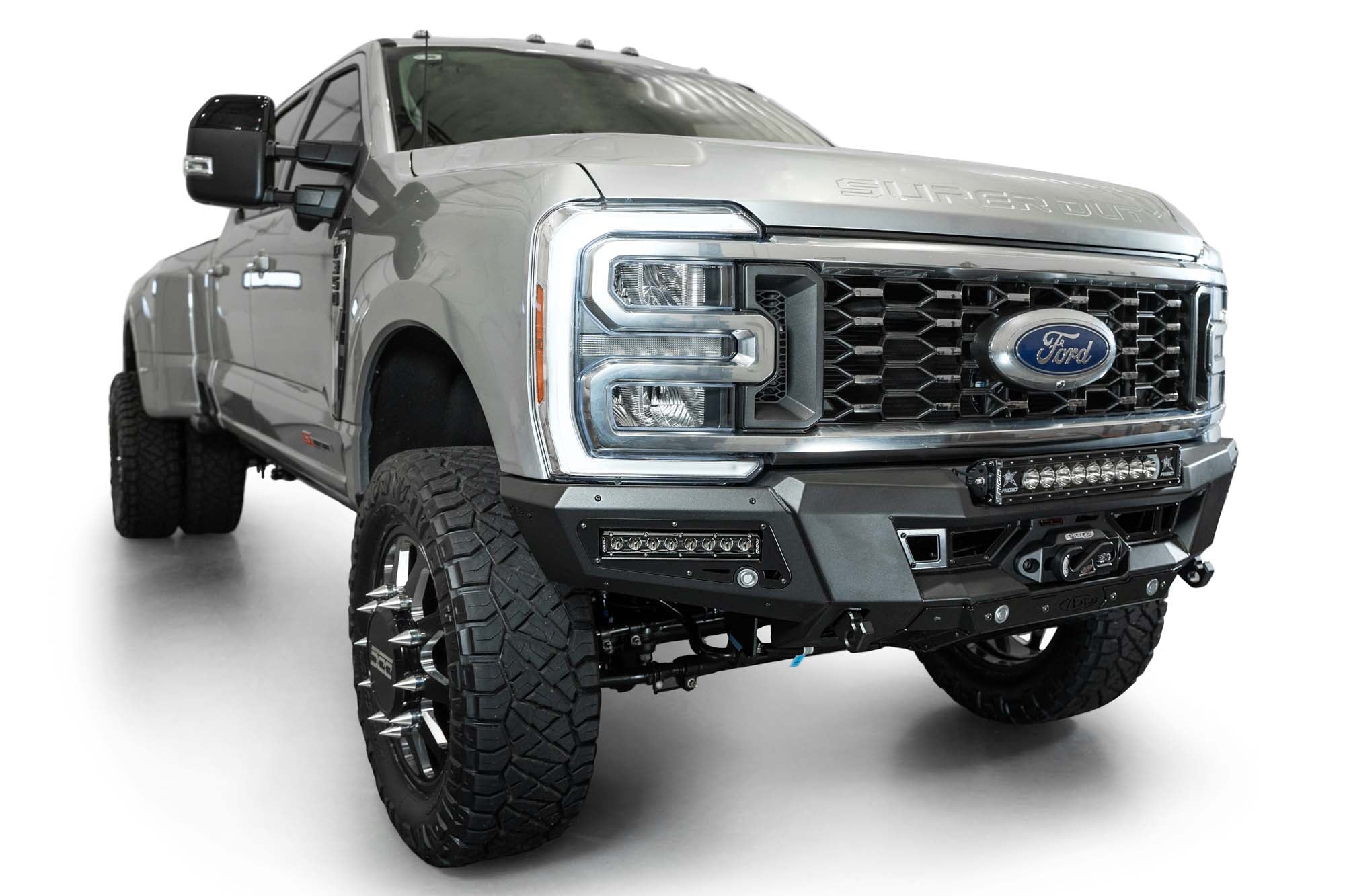 Perfect fitment of the Phantom Winch Front Bumper for the 2023 Ford F-250/350