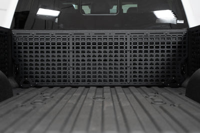 2023 Ford Super Duty Bed Cab Molle Panel, clean slate install