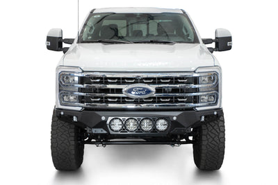 2023 Ford Super Duty Bomber Front Bumper with Rigid Industries Lights, Front Profile
