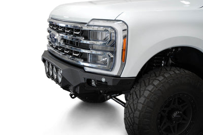 2023 Ford Super Duty Bomber Front Bumper with Rigid Industries Lights, Side Cube Lights