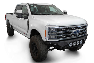 2023 Ford Super Duty Bomber Front Bumper with Rigid Industries Lights, Full Truck Profile