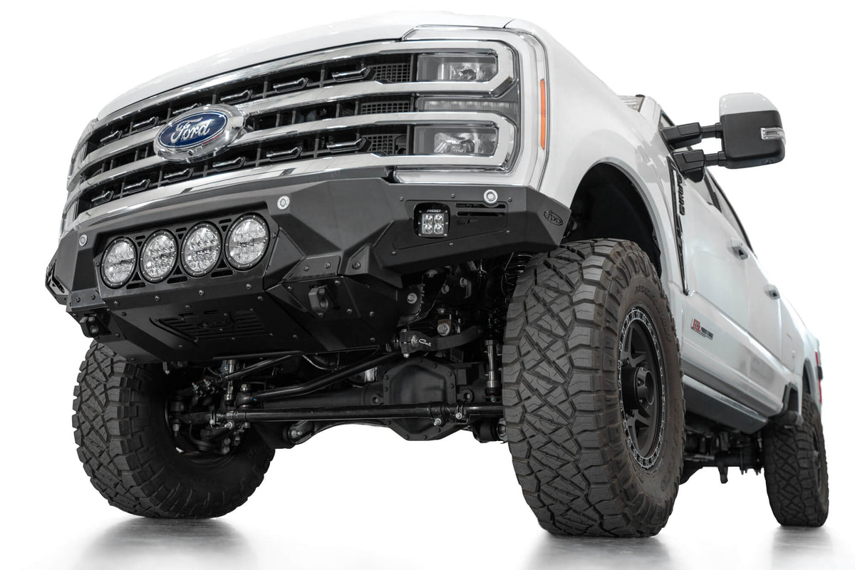 F-250/350 Super Duty Front Bumper | Bomber Series | Rigid Lights