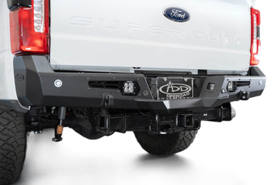 2023 Ford Super Duty Bomber Rear Bumper, Cube Lights