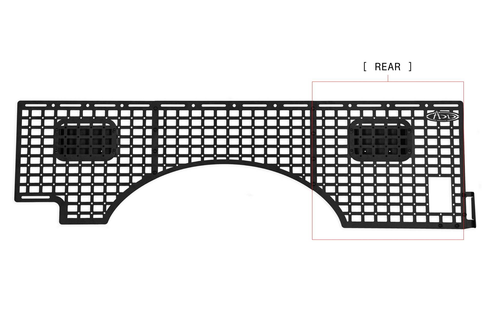 2023 Ford Super Duty Bed Side Molle Panels