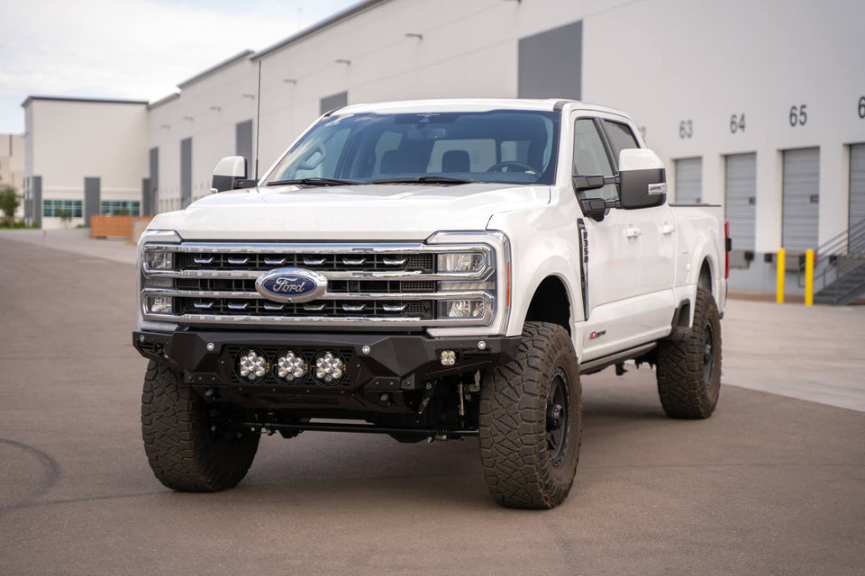 F-250/350 Super Duty Front Bumper | Bomber Series | Baja Lights