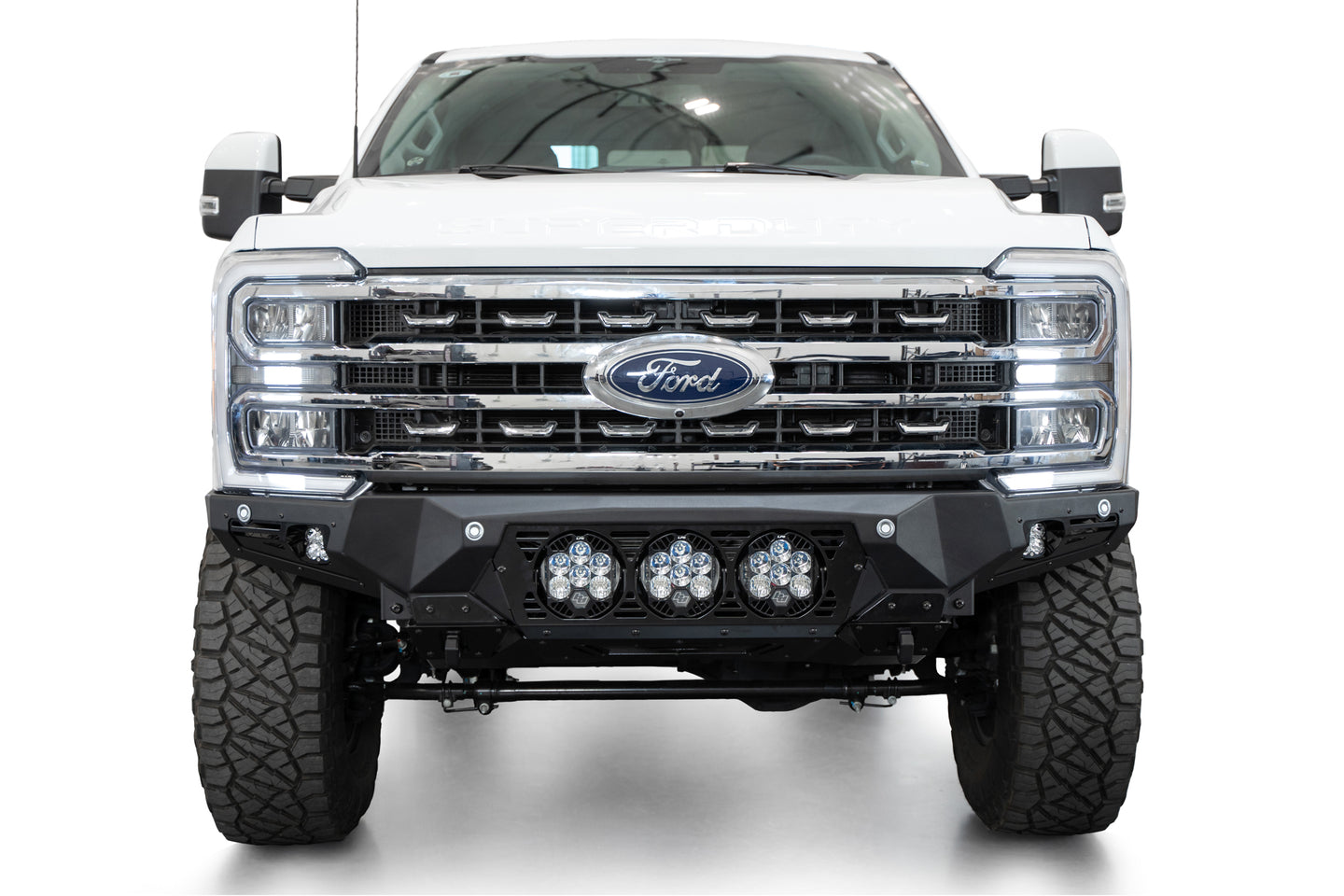 F-250/350 Super Duty Front Bumper | Bomber Series | Baja Lights