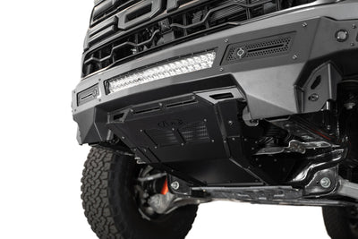 Skid plate on the Rock Fighter Front Bumper for the 2024+ Ford F-150 Raptor