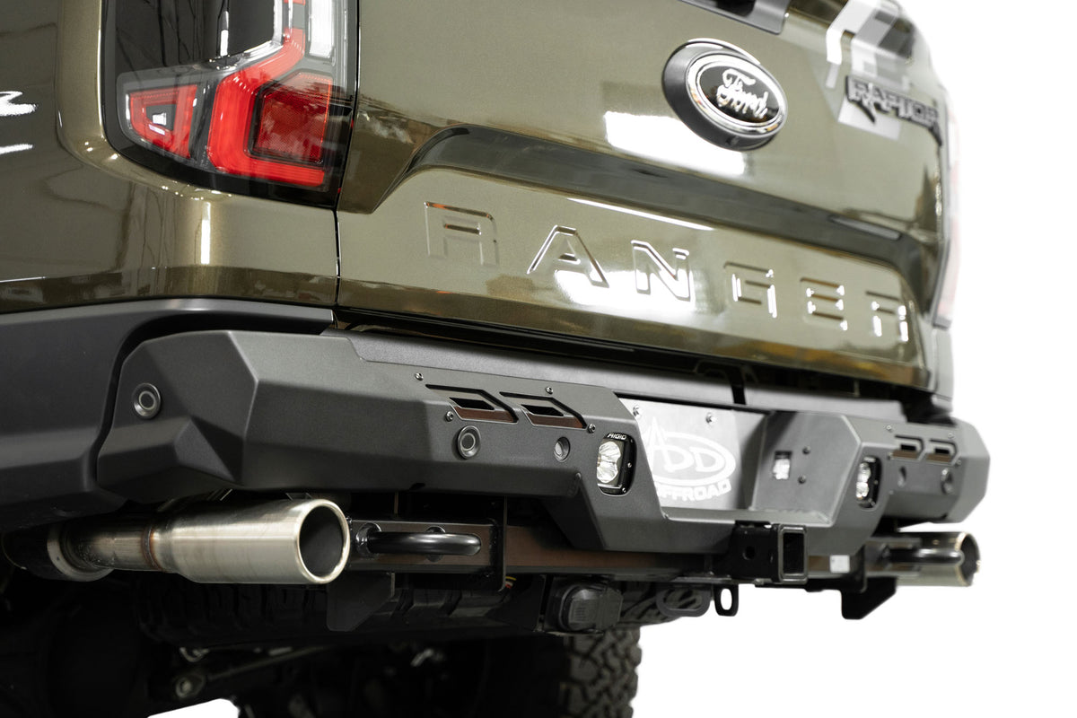 Ford Ranger With Raptor Bumper 2024+ Ranger Raptor Rear Bumper | Phantom Series
